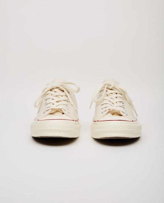 컨버스 스니커즈 척 70 로우탑  오프 화이트 - CONVERSE