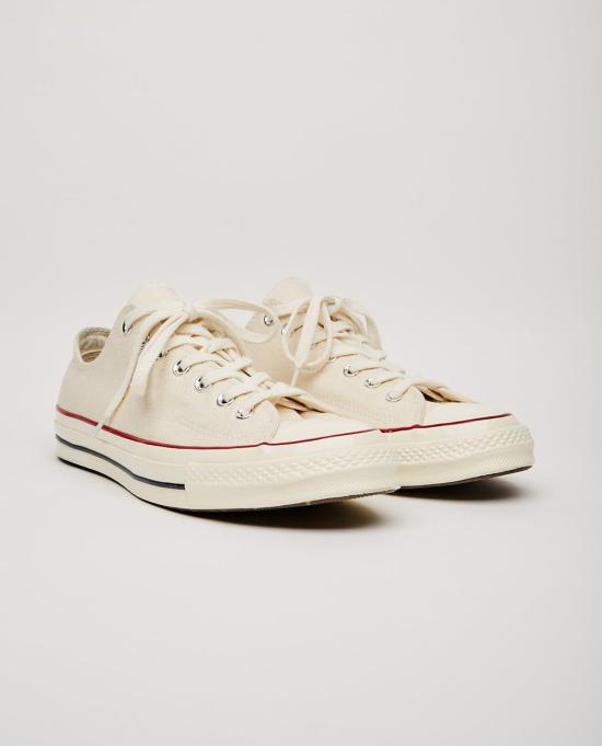 컨버스 스니커즈 척 70 로우탑  오프 화이트 - CONVERSE