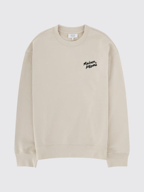 26SS 메종키츠네 핸드라이팅 컴포트 스웨트셔츠 MM00315KM0341 0304 Cream - MAISON KITSUNE