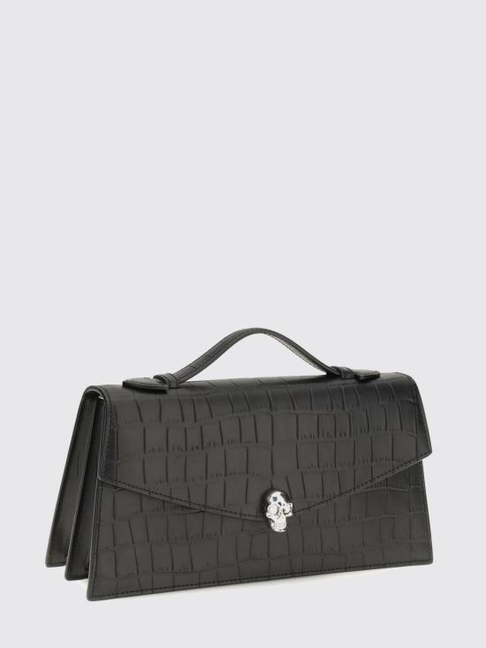 26FW 알렉산더 맥퀸 토트백 8746191HBT2 1000 Black - ALEXANDER MCQUEEN