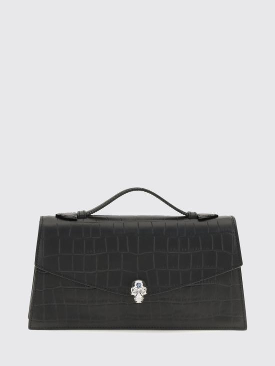 26FW 알렉산더 맥퀸 토트백 8746191HBT2 1000 Black