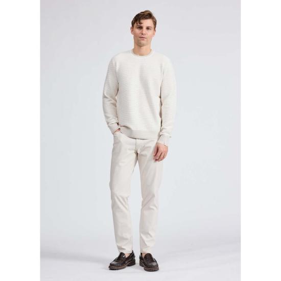  랙앤본 긴팔 티셔츠 Rag & Bone Harvee Stripe Ls Crew Sweatshirt Chalk