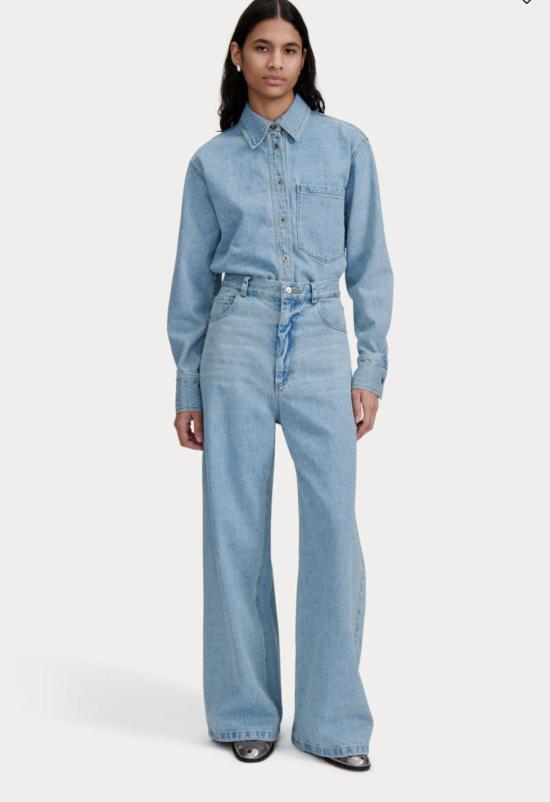  레이첼 코미 데님 팬츠 아요 판트 셀레스트 - RACHEL COMEY