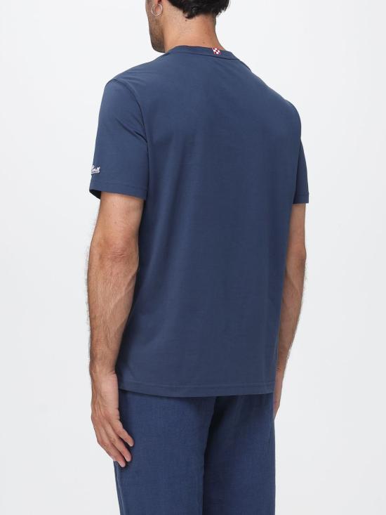26SS 세인트바쓰 반팔 티셔츠 AUS0001 04388L Navy - MC2 SAINT BARTH