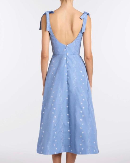  MARKARIAN 미디 원피스 마카리안 로잘리나 미디 드레스 콘플라워 블루 - OTHER BRANDS