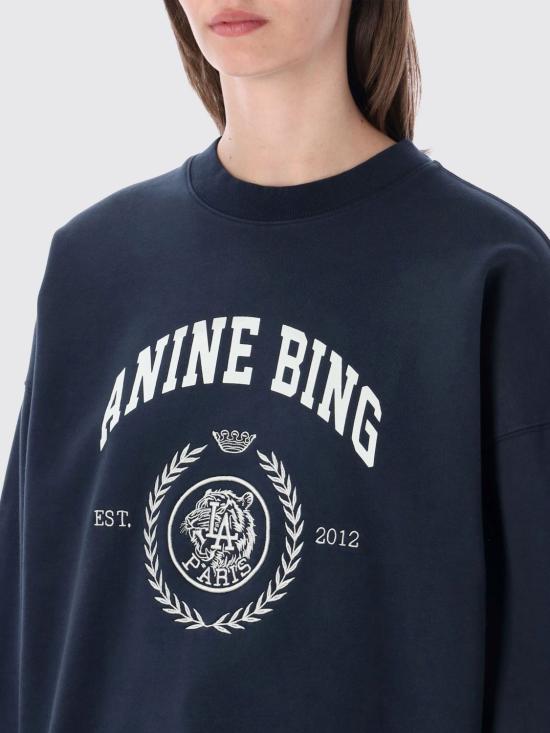 26FW 애니빙 스웨터 A0812486 NYA1 Navy - ANINE BING