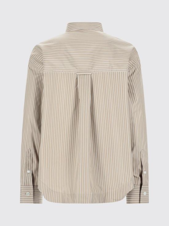 26SS 아미 포플린 반팔 셔츠 USH809CO0219A 040 Beige - AMI