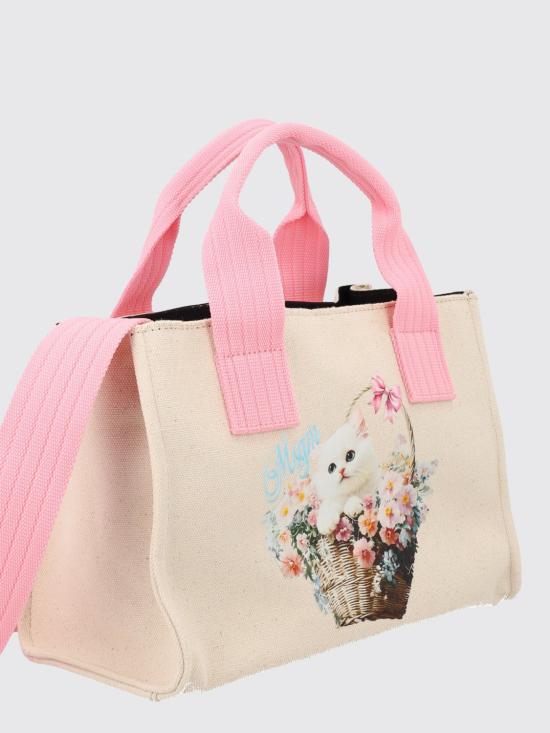 26SS 엠에스지엠 토트백 4041MDZ12969 02 Beige - MSGM