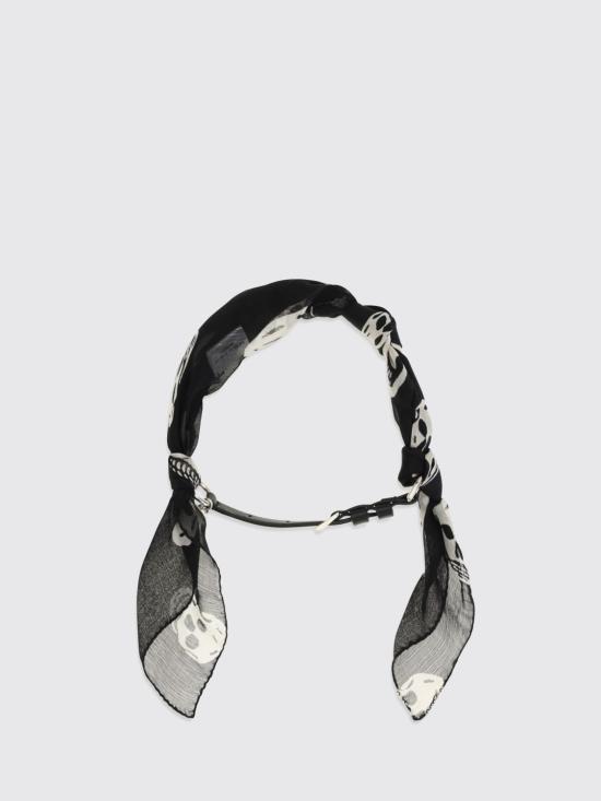 26FW 알렉산더 맥퀸 보석 A0002V1JAAL 8497 Black