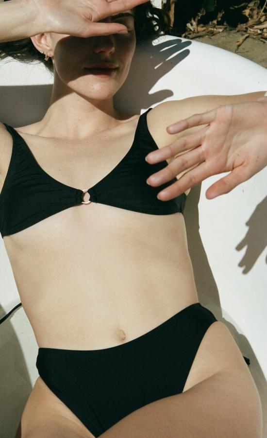  마레 퍼페투아 비키니 수영복 마레 페르페투아 밸런스 바텀 제트 블랙 - MARE PERPETUA