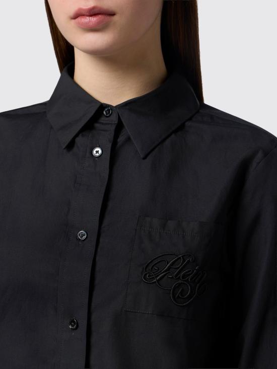 26FW 필립 플레인 셔츠 SAFCWRP0563PTE012N 02 Black - PHILIPP PLEIN