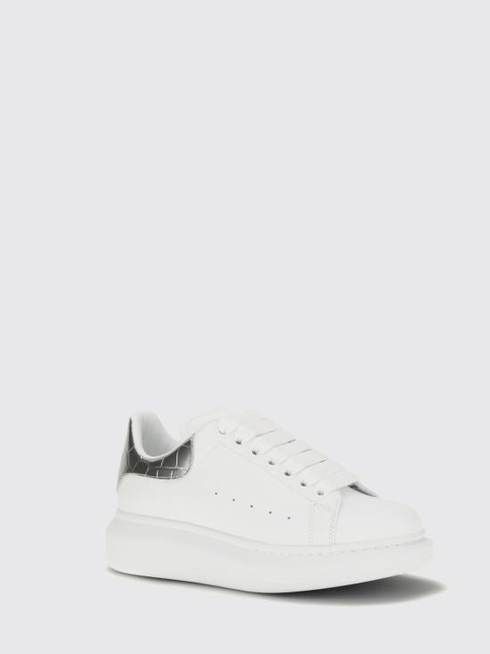 26FW 알렉산더 맥퀸 오버사이즈드 스니커즈 553770WIAH0 9081 White - ALEXANDER MCQUEEN