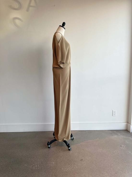  zero + maria cornejo 롱 원피스 제로 + 마리아 코르네호 롱 미우 드레스 카멜 - OTHER BRANDS