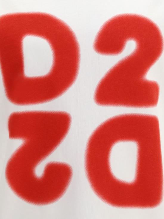 26FW 디스퀘어드2 반팔 티셔츠 S74GD1579D20106 100 White - DSQUARED2