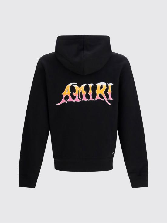 26FW 아미리 후드 티셔츠 AMTOJR1169 001 Black - AMIRI