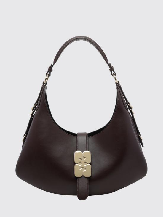26FW 가니 스몰 캣 백 A7302 979 Brown