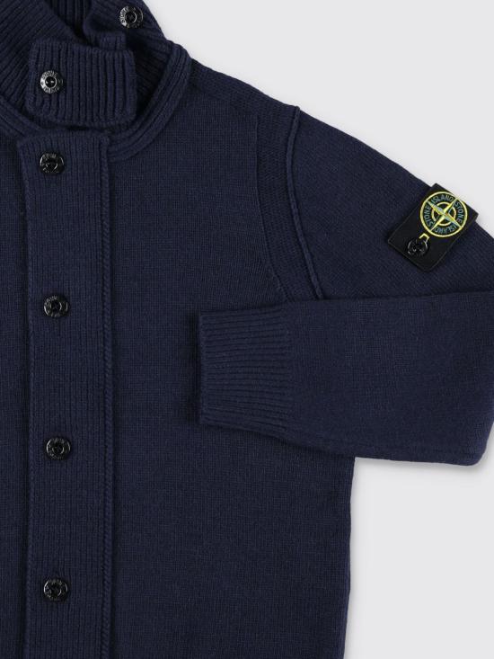 26FW [키즈] 스톤 아일랜드 풀오버 5100003S00M1 V0020 Navy - STONE ISLAND