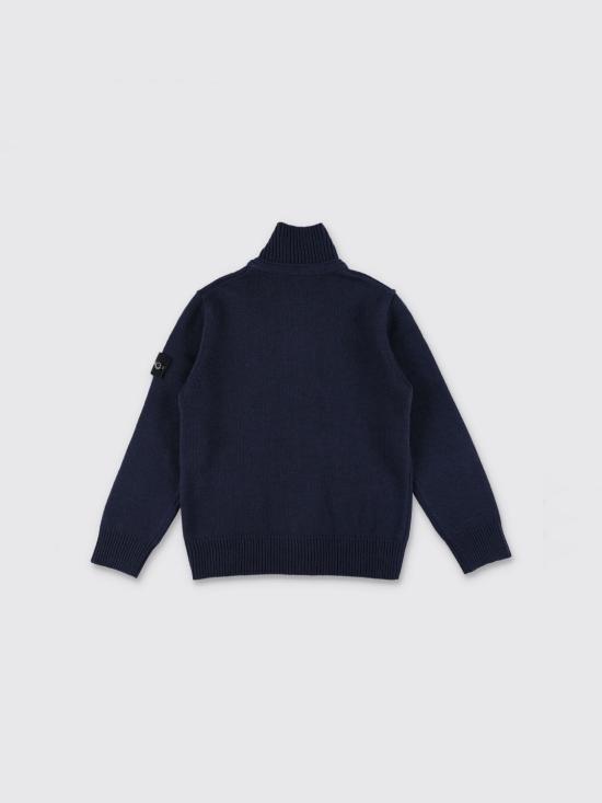 26FW [키즈] 스톤 아일랜드 풀오버 5100003S00M1 V0020 Navy - STONE ISLAND