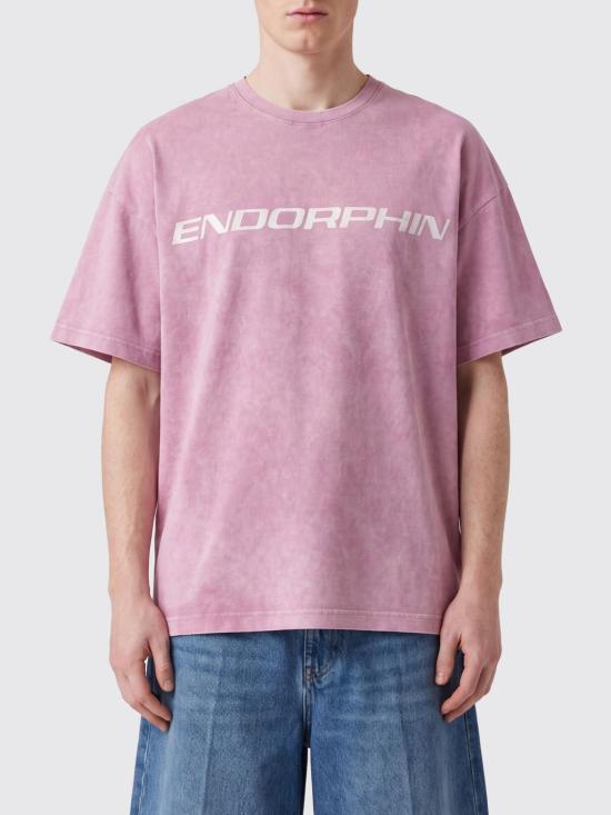 26SS 엠에스지엠 반팔 티셔츠 4040MM104SE267091 12 Pink