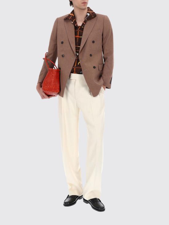 26SS 드롤드무슈 수트 자켓 KJT208PL171 BN Brown - DROLE DE MONSIEUR