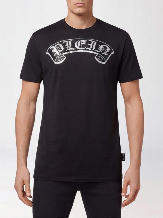 26SS 필립 플레인 반팔 티셔츠 PABCUTK0131PJO002N 02 Black