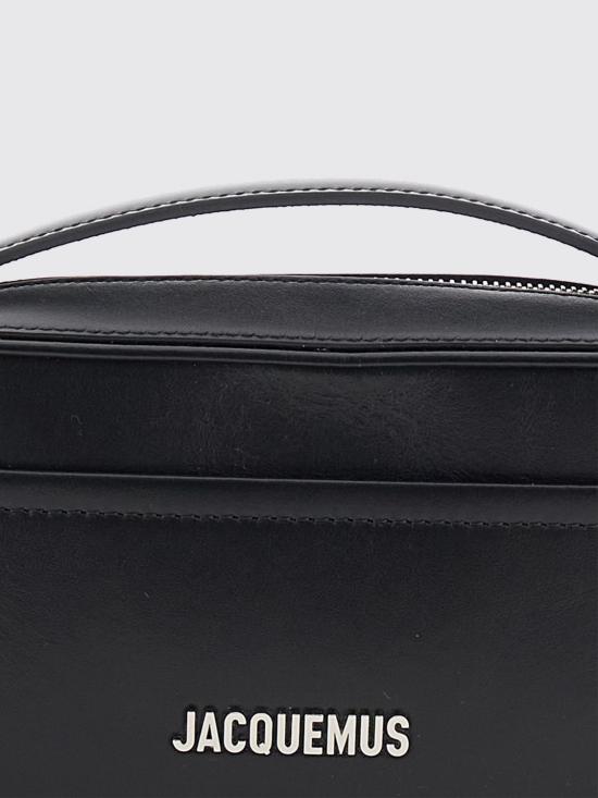 26FW 자크뮈스 르 바네토 레더 카메라백 BAM00429AC01C01 990 Black - JACQUEMUS