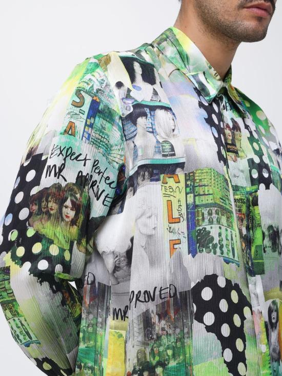 26SS 마틴로즈 셔츠 401WF09422 GRN Green - MARTINE ROSE