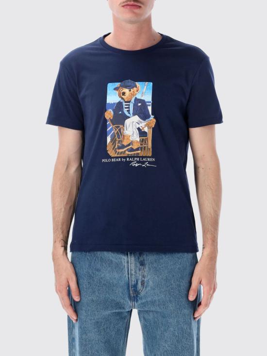 26FW 폴로 랄프로렌 반팔 티셔츠 710B21964 001 Navy