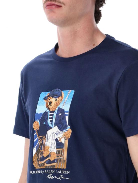26FW 폴로 랄프로렌 반팔 티셔츠 710B21964 001 Navy - POLO RALPH LAUREN