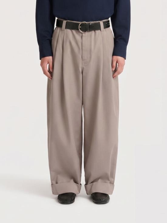 26FW 마르니 스트레이트 팬츠 PUMU0347J0UTC646 00N13 Beige