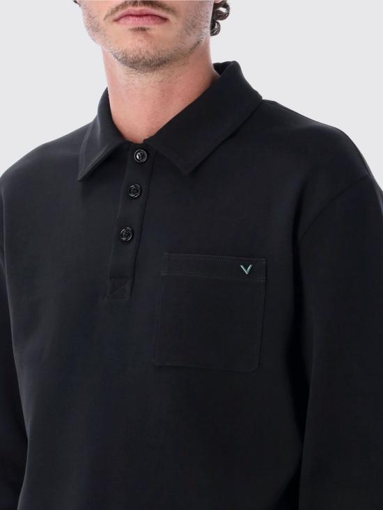 26FW 발렌티노 가라바니 폴로 티셔츠 9V3MH04UBHH 0NO Black - VALENTINO GARAVANI