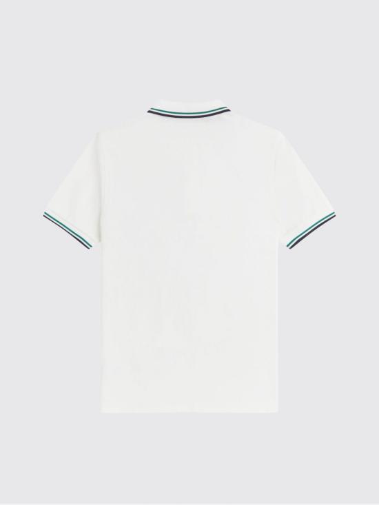 26SS 프레드페리 폴로 티셔츠 M3600 02C White 1 - FRED PERRY