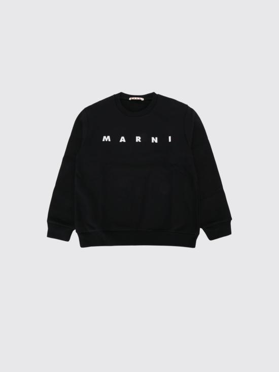 26FW [키즈] 마르니 풀오버 M01612M00V0 0M900 Black