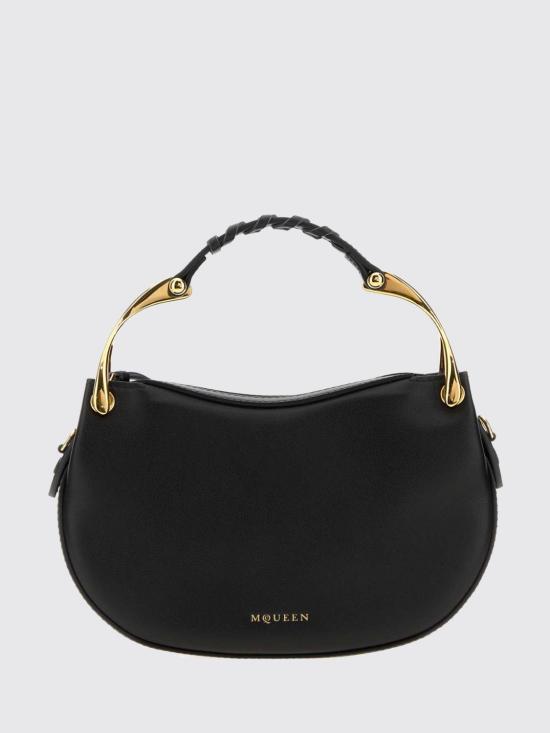 26FW 알렉산더 맥퀸 토트백 8746101HBCA 1000 Black