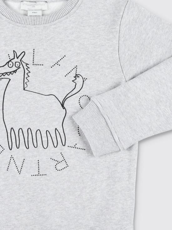 26FW [키즈] 스텔라 맥카트니 풀오버 TZ4P60Z4016 807 Grey - STELLA MCCARTNEY