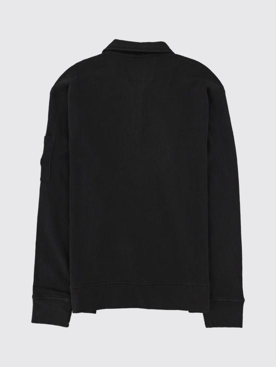 26SS 씨피 컴퍼니 폴로 티셔츠 20CMSS208A110337O 999 Black - C.P. COMPANY