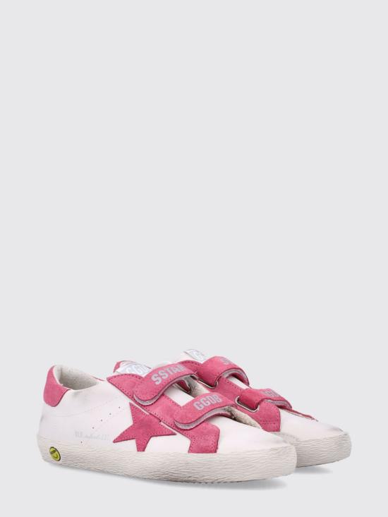 26FW [키즈] 골든구스 스니커즈 GTF00111F00866712514 Pink - GOLDEN GOOSE