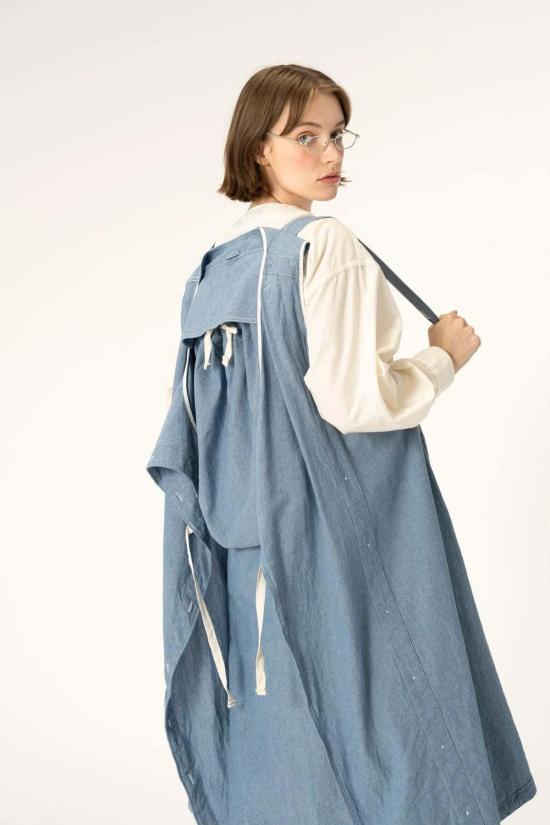  TACTI 미디 원피스 택티 익스플로러 드레스 라이트 블루 - OTHER BRANDS