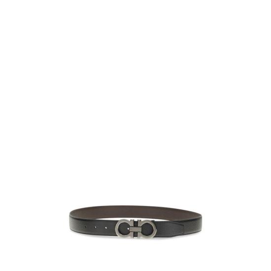  살바토레 페라가모 벨트 페라가모 송아지 가죽 보스 타우러스 레귤러 - SALVATORE FERRAGAMO