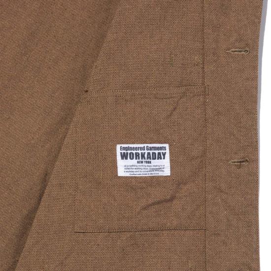  Workaday 자켓 유틸리티 재킷 브라운 Cp 홈스펀 - OTHER BRANDS