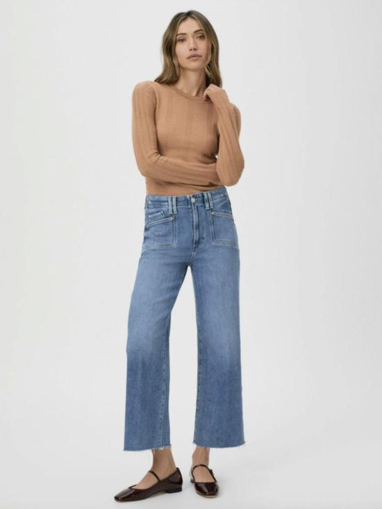  jeans 데님 팬츠 페이지 아네사 와이드 레그 진