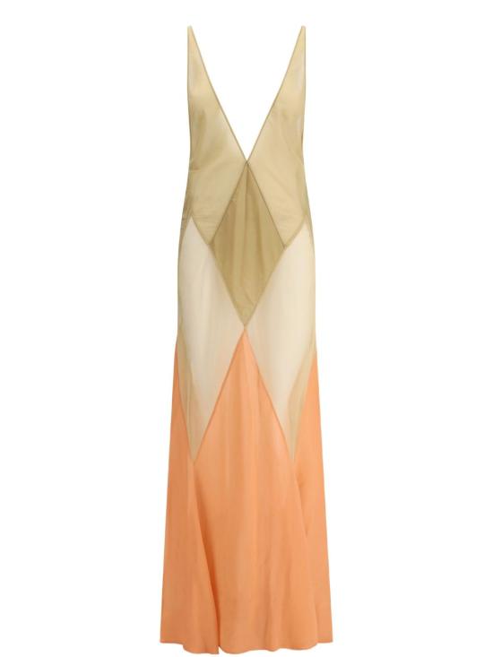 26SS 디 아티코 롱 원피스 250WCW00227MIX033AA 296 Beige