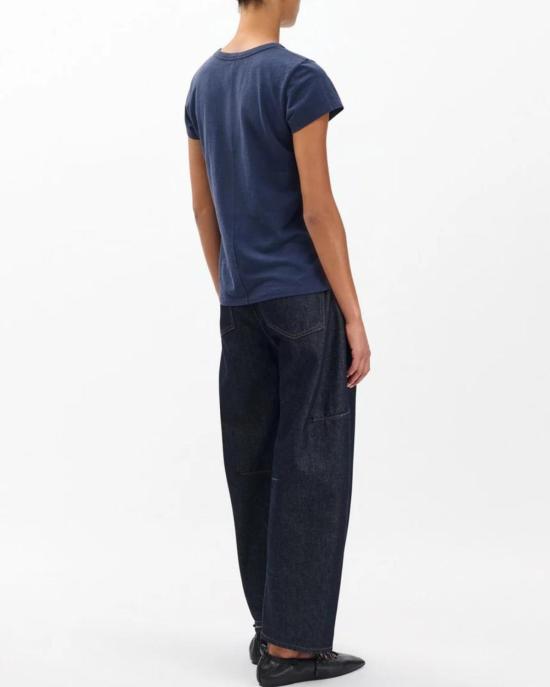  랙앤본 반팔 티셔츠 Rag & Bone 슬럽 티 살루트 - RAG & BONE