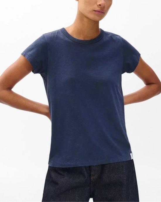  랙앤본 반팔 티셔츠 Rag & Bone 슬럽 티 살루트 - RAG & BONE