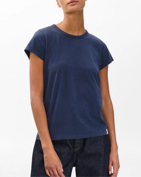  랙앤본 반팔 티셔츠 Rag & Bone 슬럽 티 살루트 - RAG & BONE