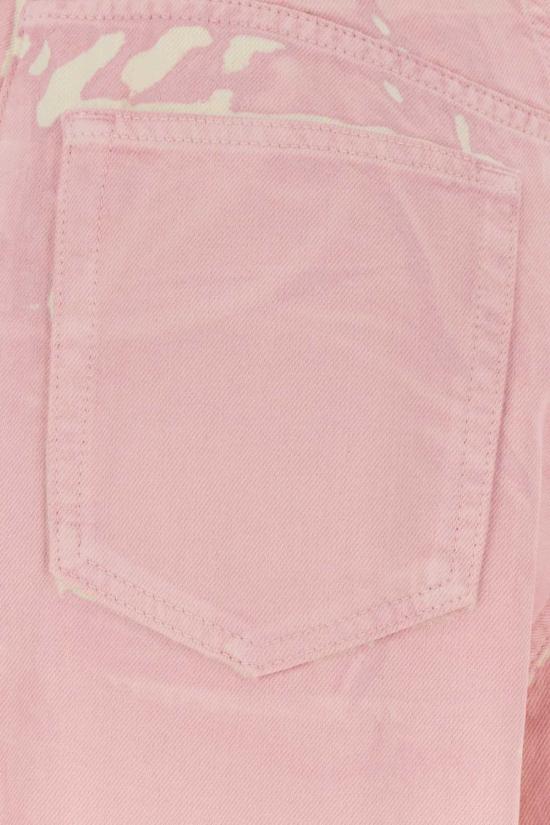  마르니 데님 팬츠 핑크 데님 진 - MARNI