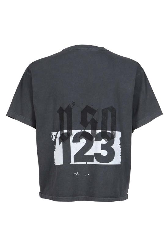 26SS 리빙톤 르아 레비스 123 반팔 티셔츠 리빙턴 로이 레비스 멤버십 우소 티 블랙 - RIVINGTON ROI REBIS 123