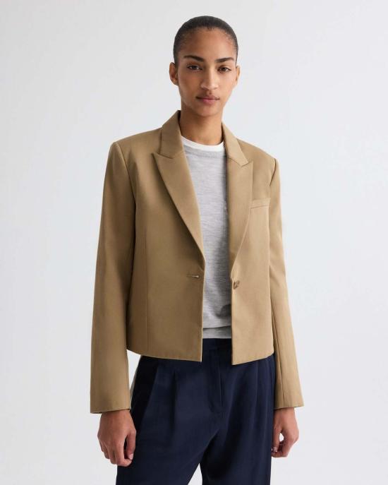  티더블유피 수트 자켓 Twp Sawyer Blazer British Khaki - TWP