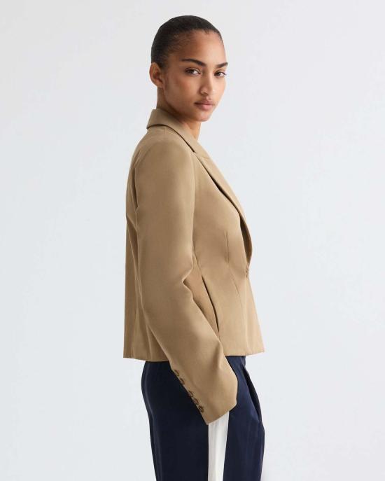  티더블유피 수트 자켓 Twp Sawyer Blazer British Khaki - TWP