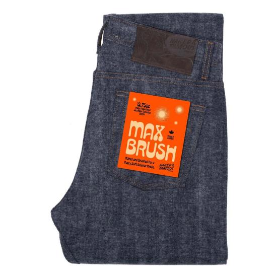  네이키드 & 페이머스 데님 팬츠 네이키드 앤 페이머스 위어드 가이 13.75oz 맥스 브러시 셀비지 진 인디고